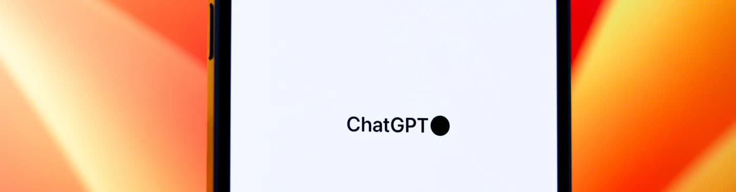 Smartphone showing the ChatGPT app on its home screen