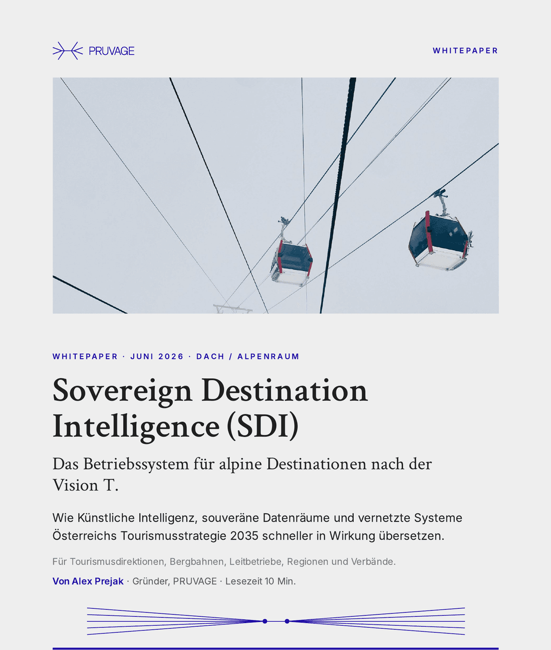 Whitepaper-Cover: Sovereign Destination Intelligence (SDI)